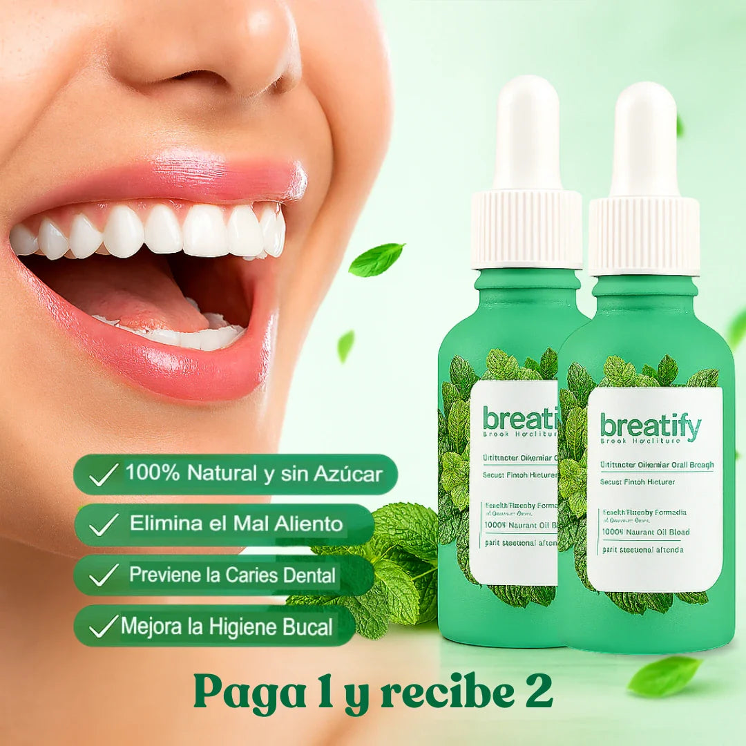 BREATIFY 2 X 1 - MAL ALIENTO ORIGINAL U.S.A